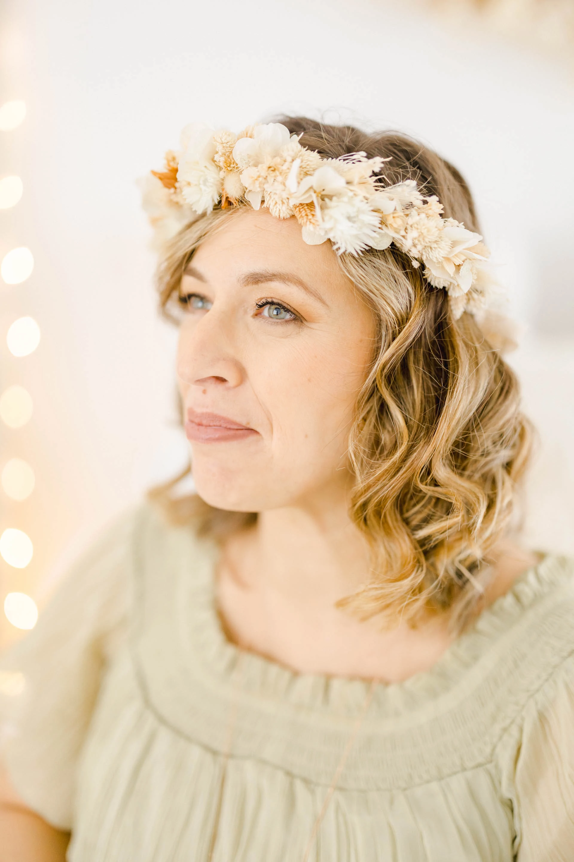 fleur bonheur sourire pétale bandeau